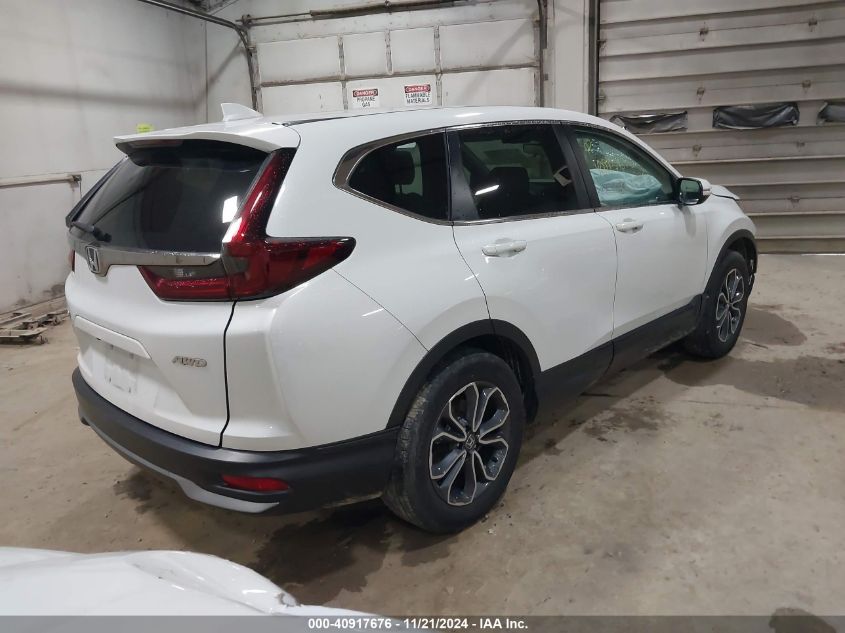 2022 Honda Cr-V Awd Ex VIN: 2HKRW2H55NH644394 Lot: 40917676