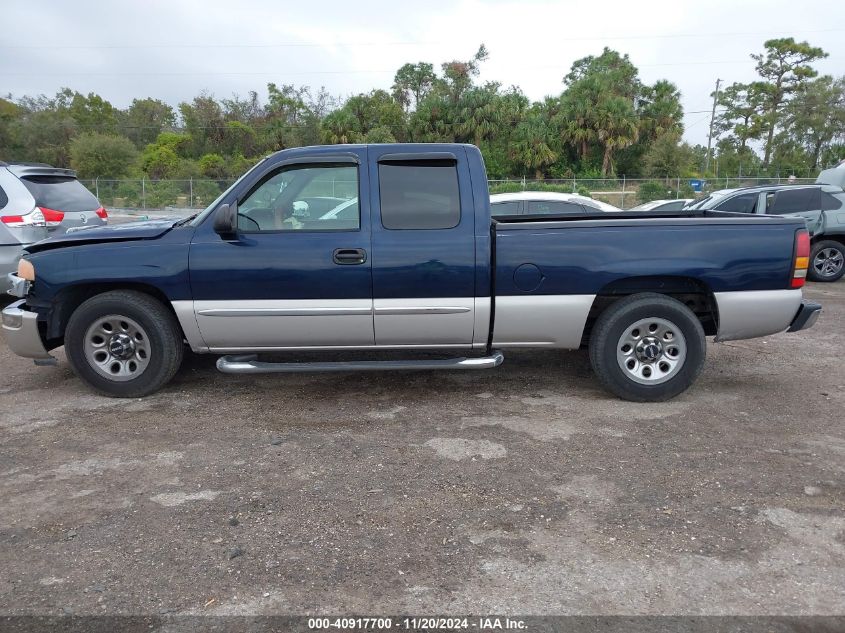 2005 GMC Sierra 1500 Sle VIN: 1GTEC19TX5Z174807 Lot: 40917700