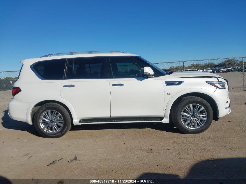 2020 Infiniti Qx80 Luxe VIN: JN8AZ2NF0L9700379 Lot: 40917718