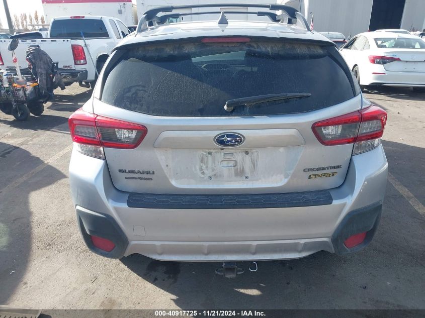 2021 Subaru Crosstrek Sport VIN: JF2GTHRC7M8657498 Lot: 40917725