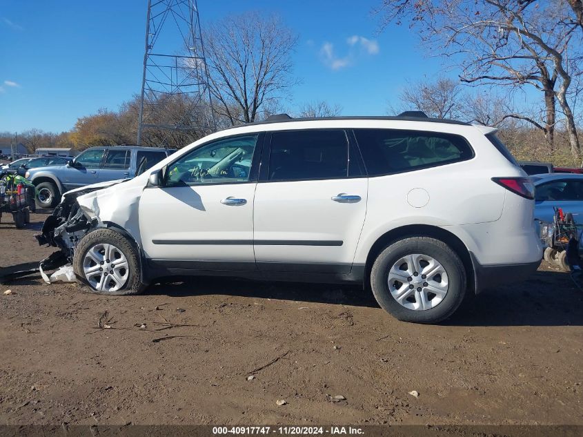 2014 Chevrolet Traverse Ls VIN: 1GNKRFEDXEJ139848 Lot: 40917747