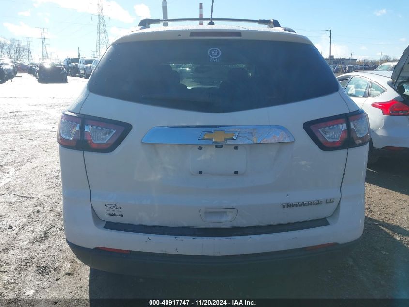 2014 Chevrolet Traverse Ls VIN: 1GNKRFEDXEJ139848 Lot: 40917747