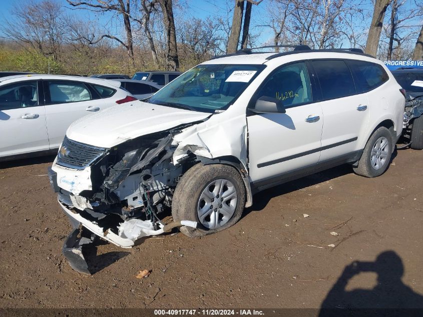 VIN 1GNKRFEDXEJ139848 2014 CHEVROLET TRAVERSE no.2