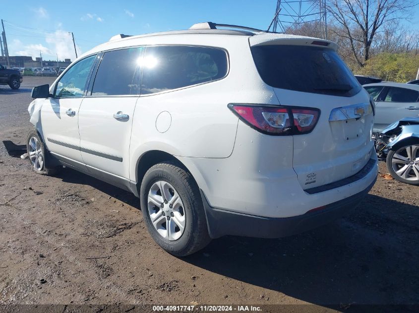 VIN 1GNKRFEDXEJ139848 2014 CHEVROLET TRAVERSE no.3