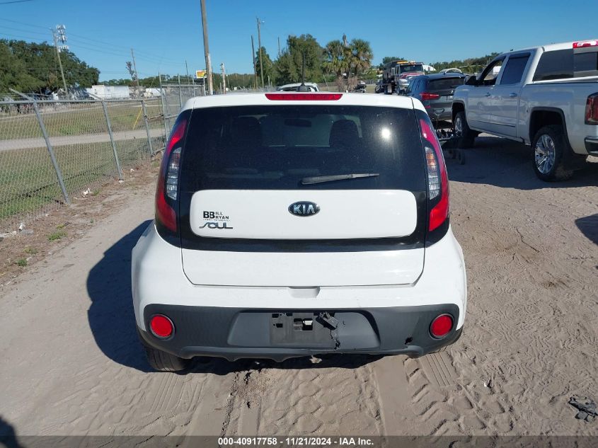 2018 Kia Soul VIN: KNDJN2A26J7905563 Lot: 40917758