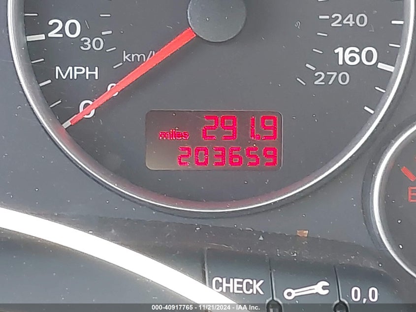 2008 Audi A4 3.2 VIN: WAUKH78E68A127042 Lot: 40917765