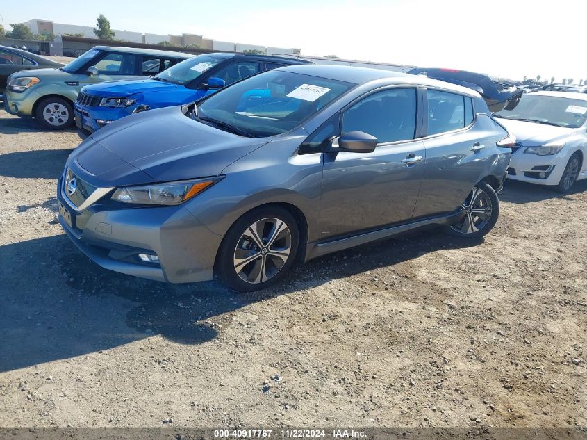 2021 Nissan Leaf Sv 40 Kwh VIN: 1N4AZ1CV8MC550614 Lot: 40917767