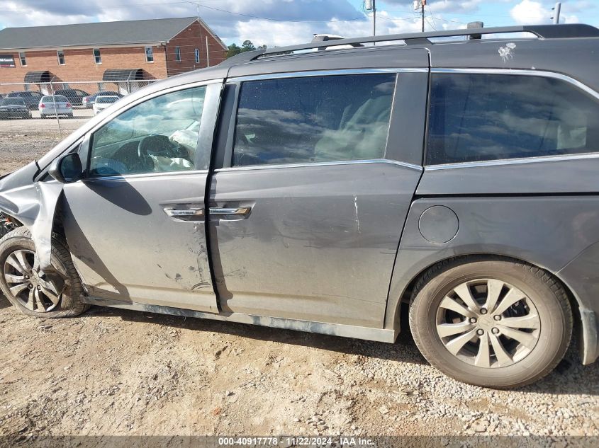 2014 Honda Odyssey Ex-L VIN: 5FNRL5H69EB093078 Lot: 40917778