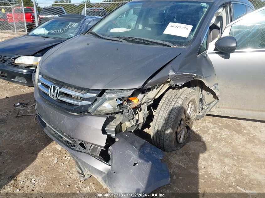 2014 Honda Odyssey Ex-L VIN: 5FNRL5H69EB093078 Lot: 40917778