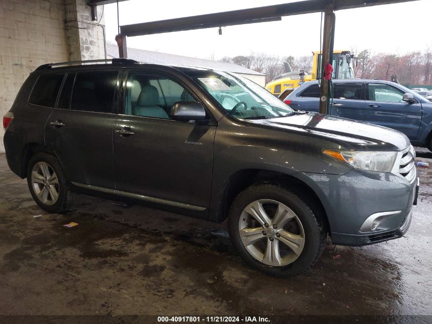 2013 TOYOTA HIGHLANDER LIMITED V6 - 5TDDK3EH5DS214867