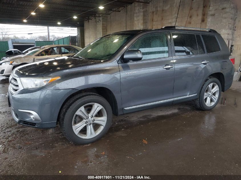 2013 Toyota Highlander Limited V6 VIN: 5TDDK3EH5DS214867 Lot: 40917801