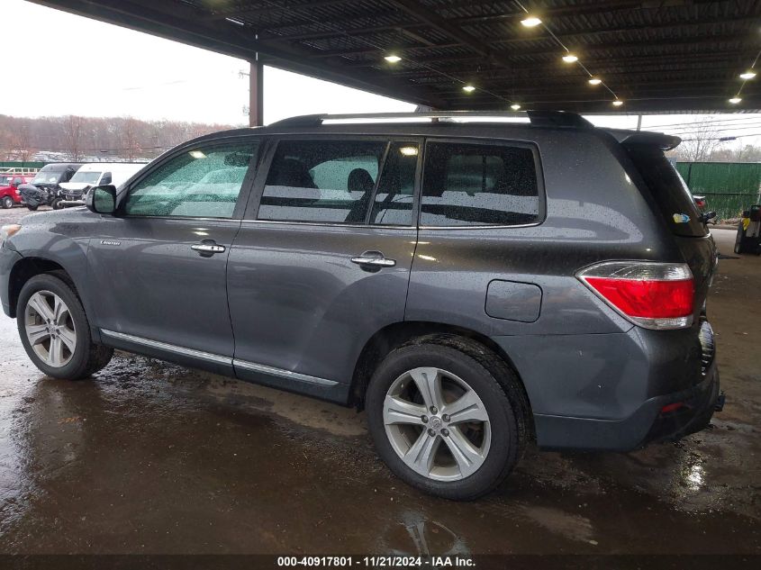 2013 TOYOTA HIGHLANDER LIMITED V6 - 5TDDK3EH5DS214867