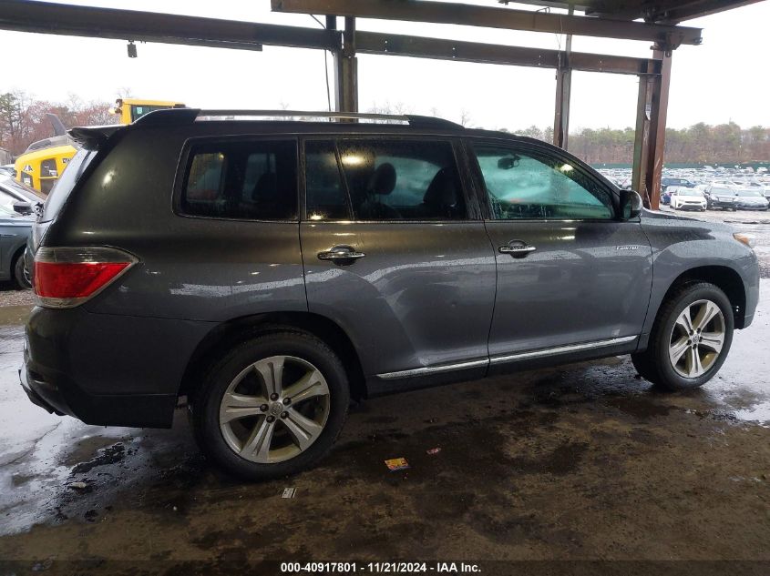 2013 TOYOTA HIGHLANDER LIMITED V6 - 5TDDK3EH5DS214867