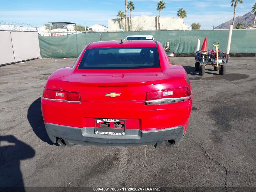 2014 Chevrolet Camaro 1Lt VIN: 2G1FB1E39E9149350 Lot: 40917805