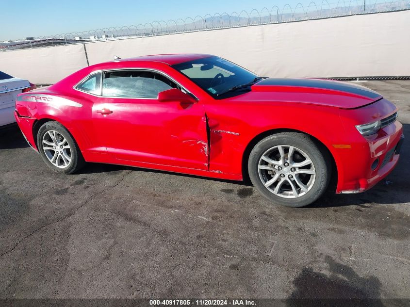 2014 Chevrolet Camaro 1Lt VIN: 2G1FB1E39E9149350 Lot: 40917805