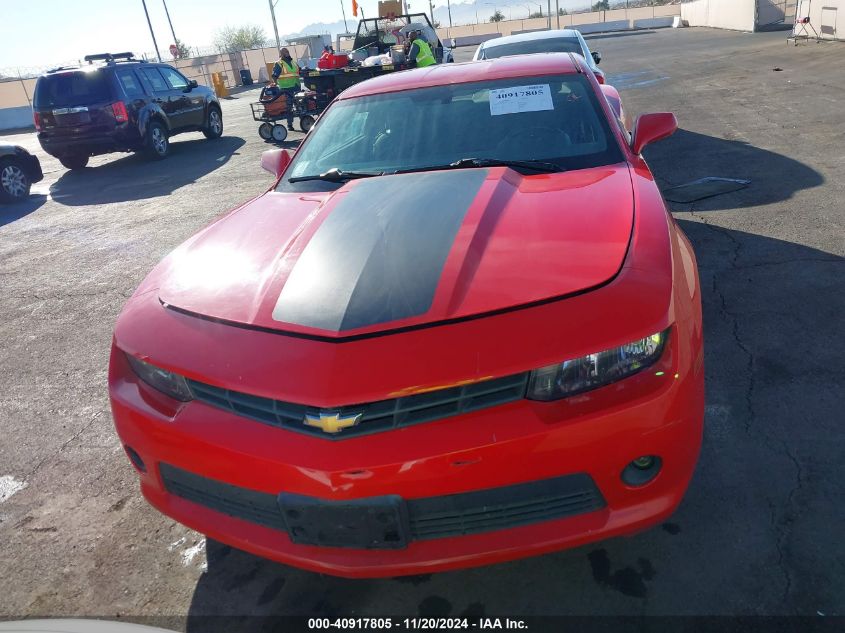 2014 Chevrolet Camaro 1Lt VIN: 2G1FB1E39E9149350 Lot: 40917805