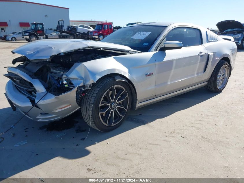 2013 Ford Mustang Gt Premium VIN: 1ZVBP8CF5D5232781 Lot: 40917812