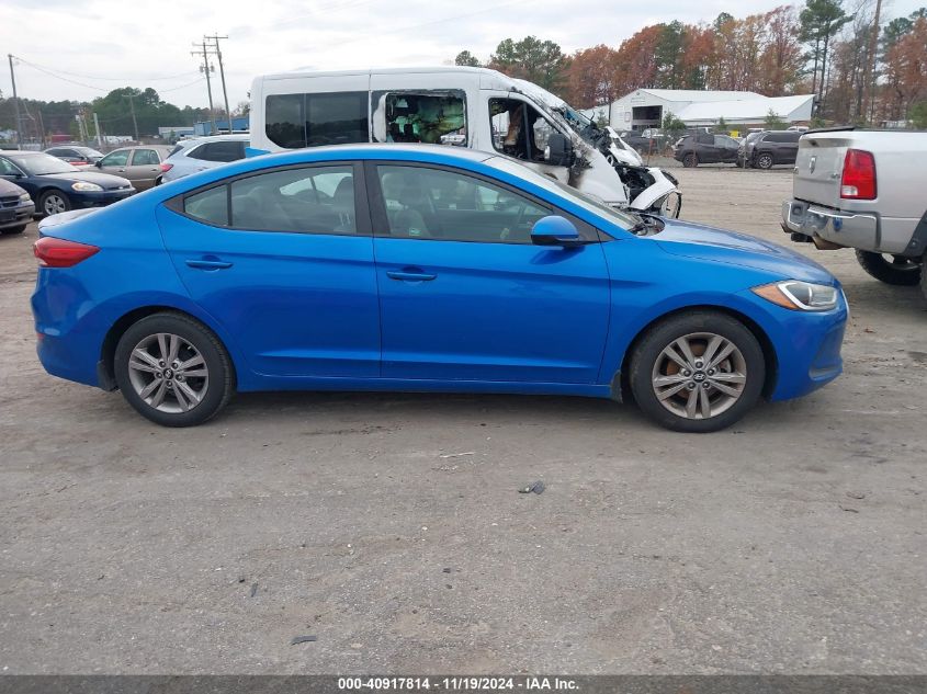 2017 HYUNDAI ELANTRA SE - KMHD84LF7HU397210