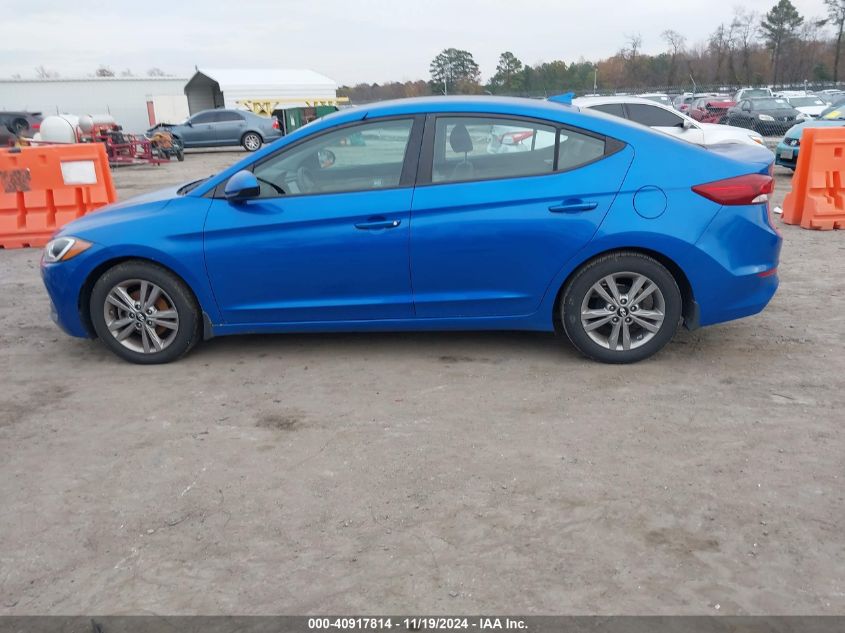 2017 HYUNDAI ELANTRA SE - KMHD84LF7HU397210