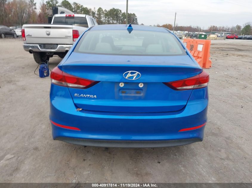 2017 Hyundai Elantra Se VIN: KMHD84LF7HU397210 Lot: 40917814