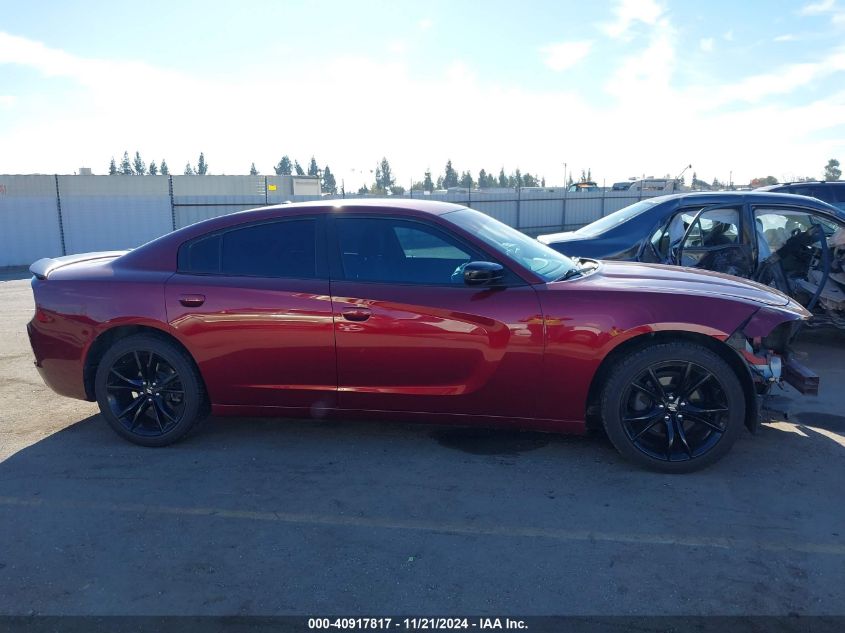 2018 Dodge Charger Sxt Rwd VIN: 2C3CDXBG6JH291397 Lot: 40917817