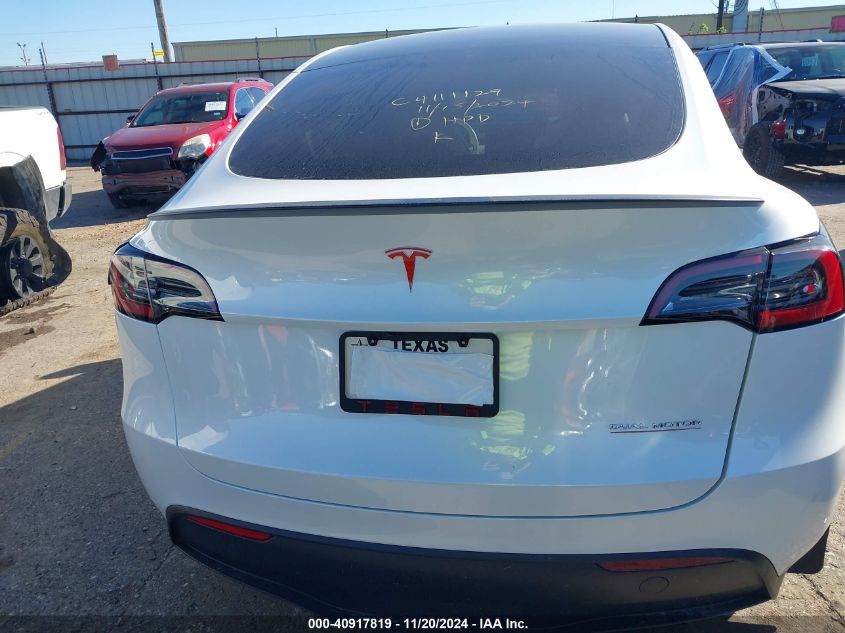 2024 Tesla Model Y Performance Dual Motor All-Wheel Drive VIN: 7SAYGDEF7RA335483 Lot: 40917819