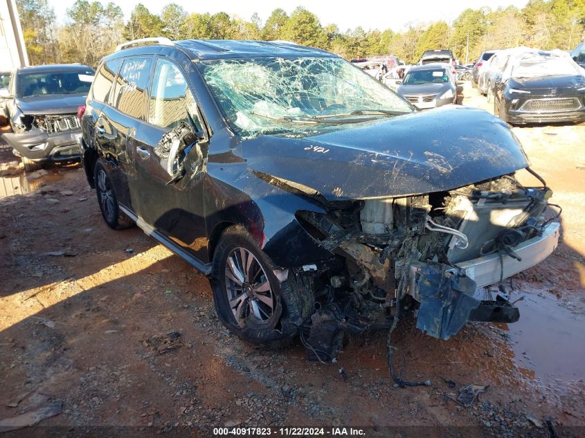 2019 Nissan Pathfinder Sl VIN: 5N1DR2MM3KC644198 Lot: 40917823