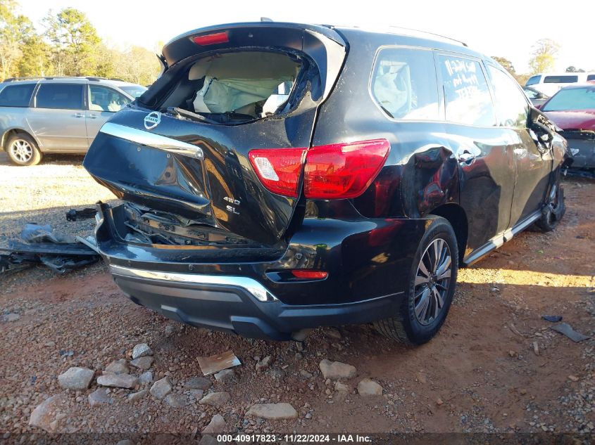 2019 Nissan Pathfinder Sl VIN: 5N1DR2MM3KC644198 Lot: 40917823