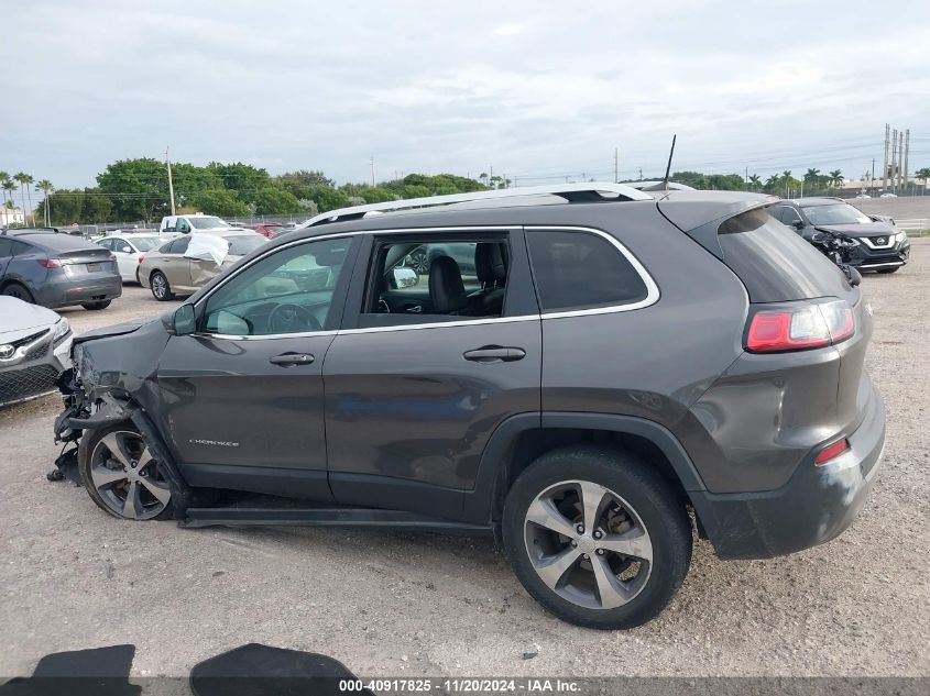 VIN 1C4PJLDB8KD450547 2019 JEEP CHEROKEE LIMITED FWD