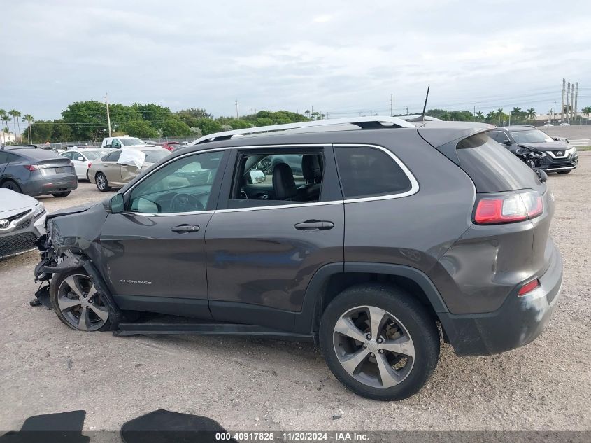 2019 Jeep Cherokee Limited Fwd VIN: 1C4PJLDB8KD450547 Lot: 40917825