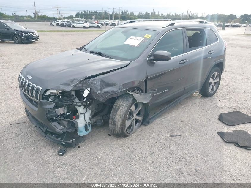 2019 Jeep Cherokee Limited Fwd VIN: 1C4PJLDB8KD450547 Lot: 40917825