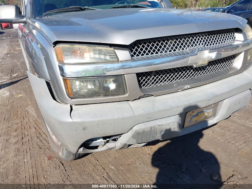 2002 Chevrolet Avalanche 1500 VIN: 3GNEC13T22G119800 Lot: 40917883