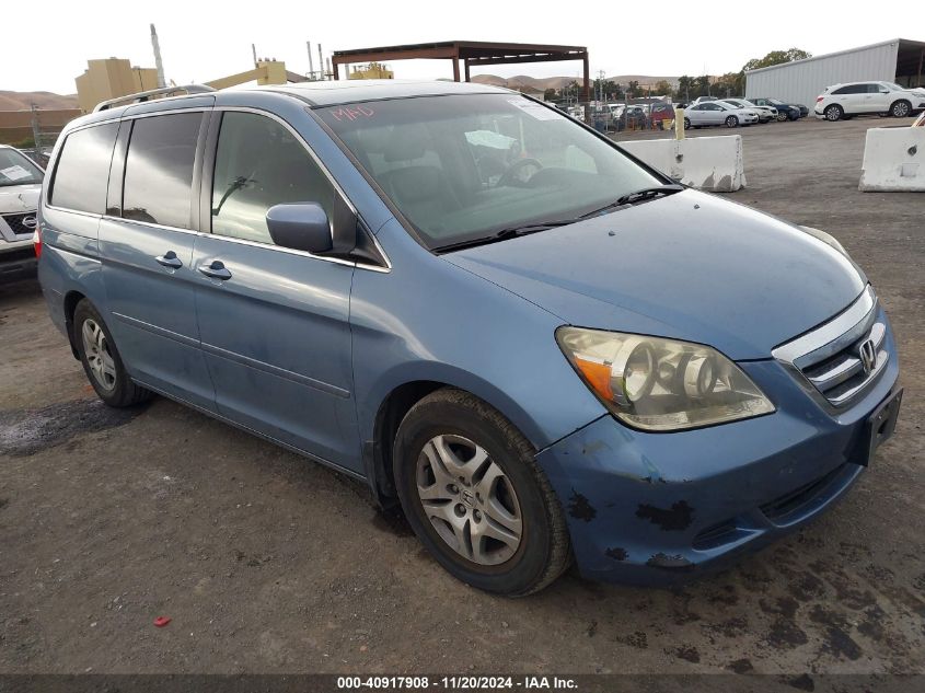 2006 Honda Odyssey Ex-L VIN: 5FNRL387X6B015245 Lot: 40917908