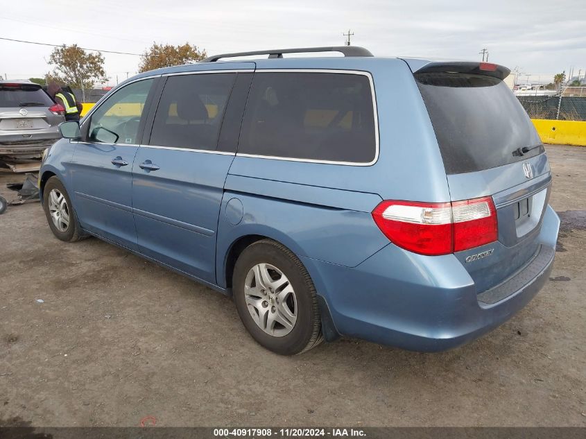 2006 Honda Odyssey Ex-L VIN: 5FNRL387X6B015245 Lot: 40917908