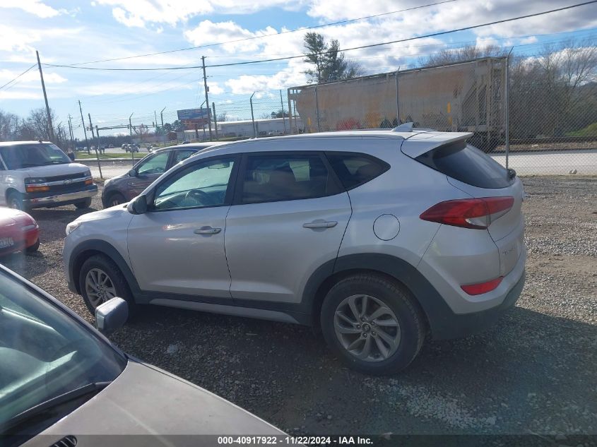 2018 Hyundai Tucson Sel VIN: KM8J3CA45JU773261 Lot: 40917922