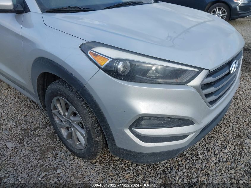 2018 Hyundai Tucson Sel VIN: KM8J3CA45JU773261 Lot: 40917922