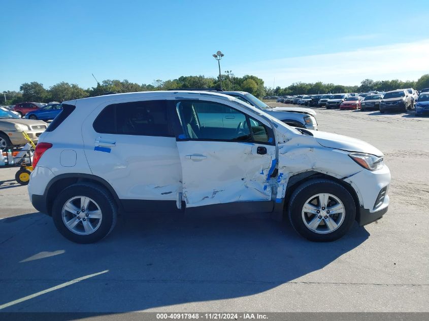 2020 Chevrolet Trax Fwd Ls VIN: 3GNCJKSB2LL336168 Lot: 40917948