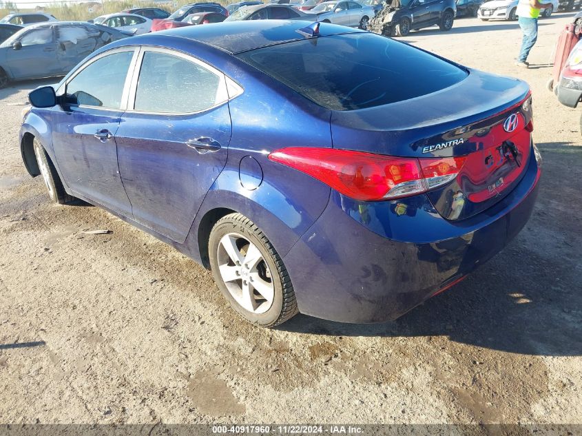 2013 Hyundai Elantra Gls VIN: 5NPDH4AEXDH219553 Lot: 40917960