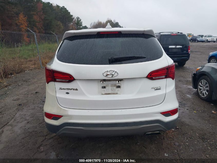 2017 Hyundai Santa Fe Sport 2.4L VIN: 5NMZTDLB5HH010912 Lot: 40917970