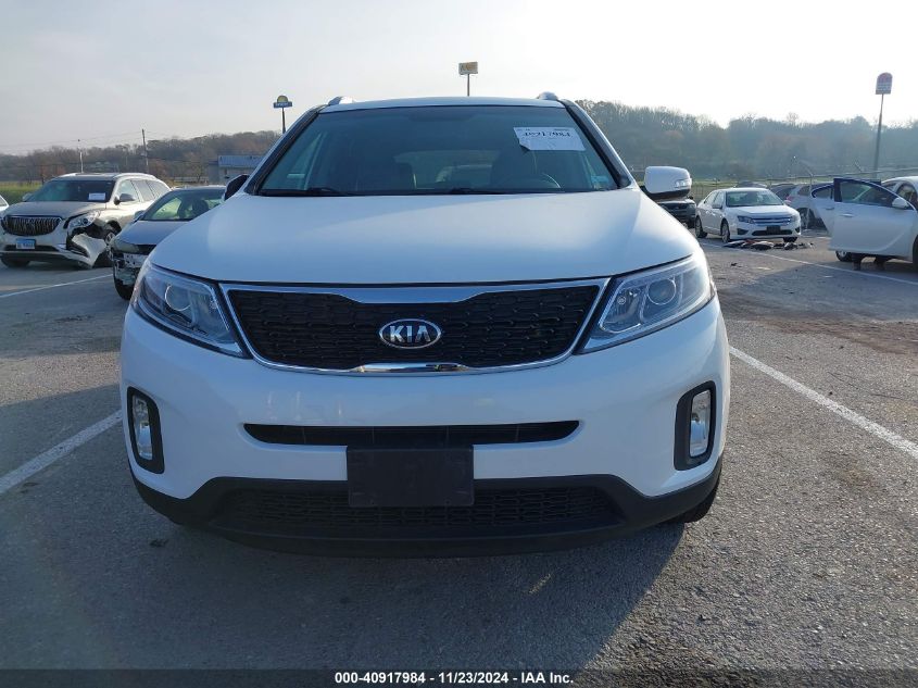 2015 Kia Sorento Ex V6 VIN: 5XYKU4A7XFG588590 Lot: 40917984