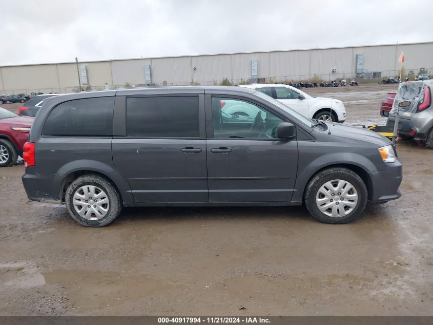 2017 Dodge Grand Caravan Se VIN: 2C4RDGBG9HR641048 Lot: 40917994