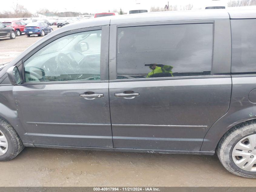 2017 Dodge Grand Caravan Se VIN: 2C4RDGBG9HR641048 Lot: 40917994