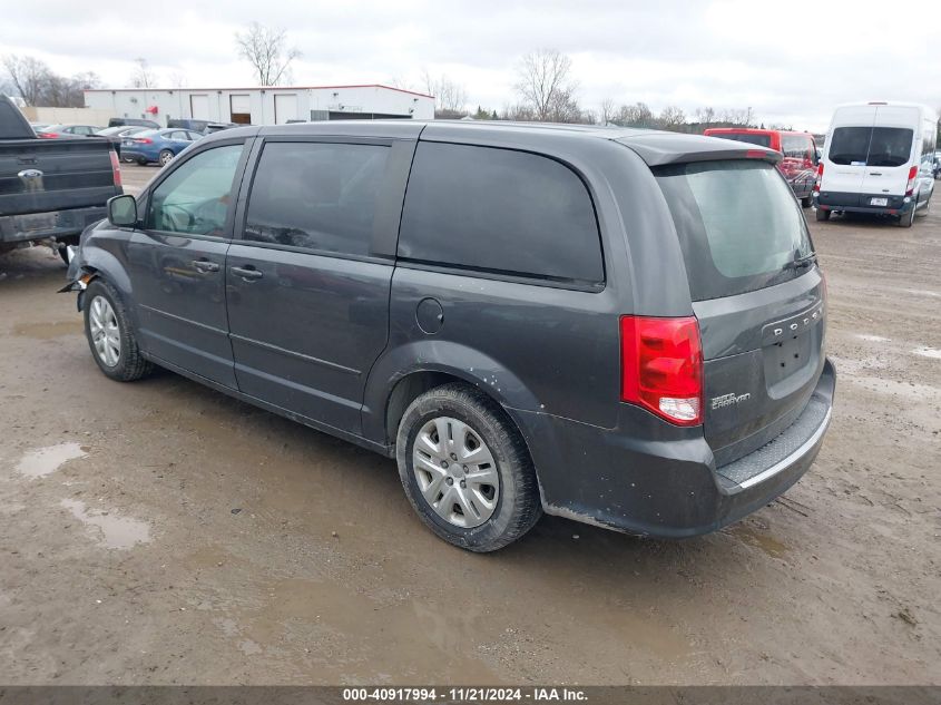 2017 Dodge Grand Caravan Se VIN: 2C4RDGBG9HR641048 Lot: 40917994