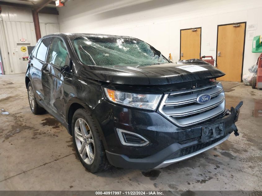 2016 Ford Edge Titanium VIN: 2FMPK4K94GBB83290 Lot: 40917997