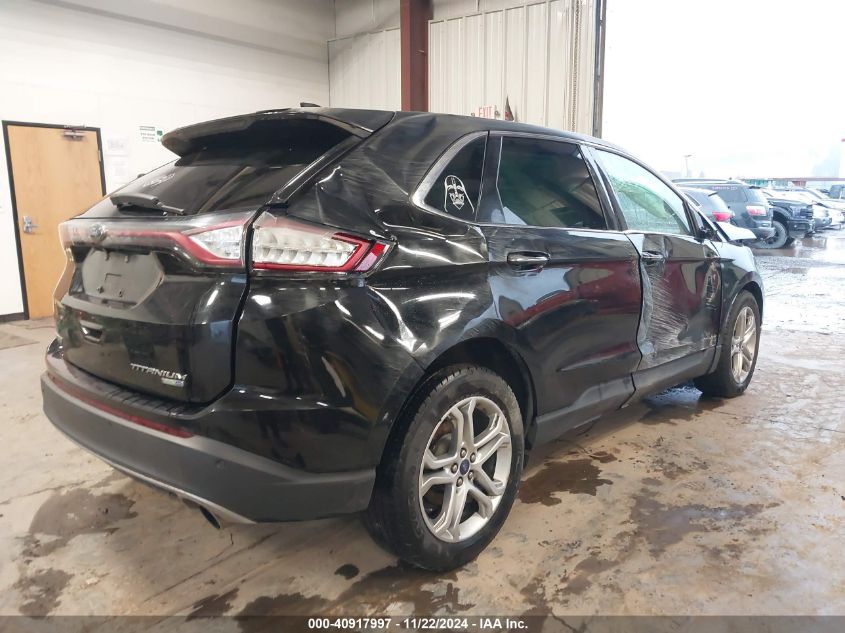 2016 Ford Edge Titanium VIN: 2FMPK4K94GBB83290 Lot: 40917997