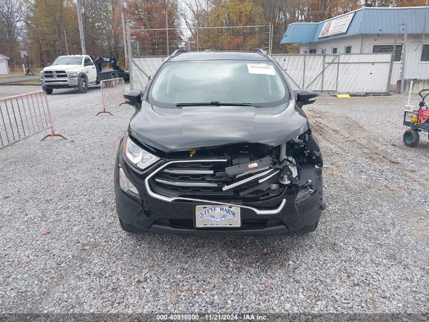 2020 Ford Ecosport Se VIN: MAJ6S3GL2LC394034 Lot: 40918000