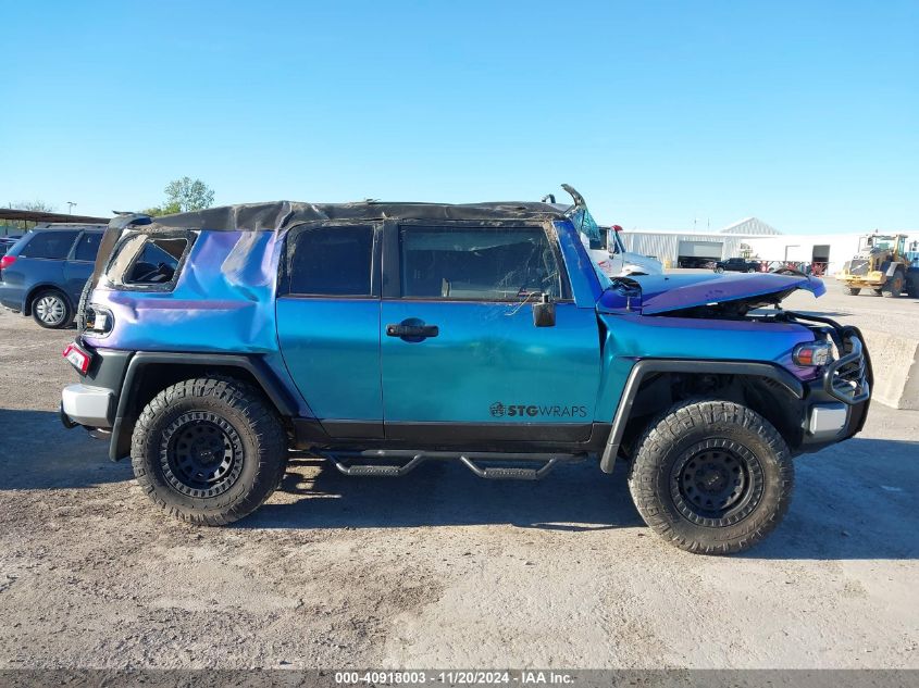 2014 Toyota Fj Cruiser VIN: JTEBU4BF9EK186246 Lot: 40918003