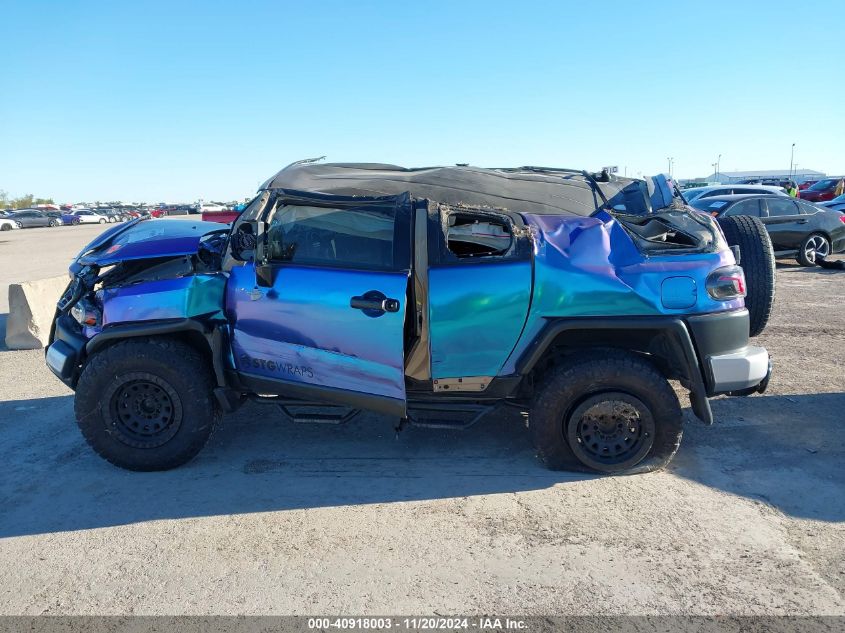 2014 Toyota Fj Cruiser VIN: JTEBU4BF9EK186246 Lot: 40918003