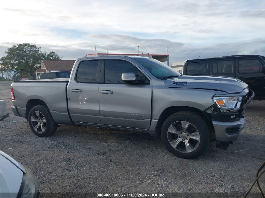 2019 Ram 1500 Big Horn/Lone Star 4X2 6'4 Box VIN: 1C6RREBT1KN601321 Lot: 40918006