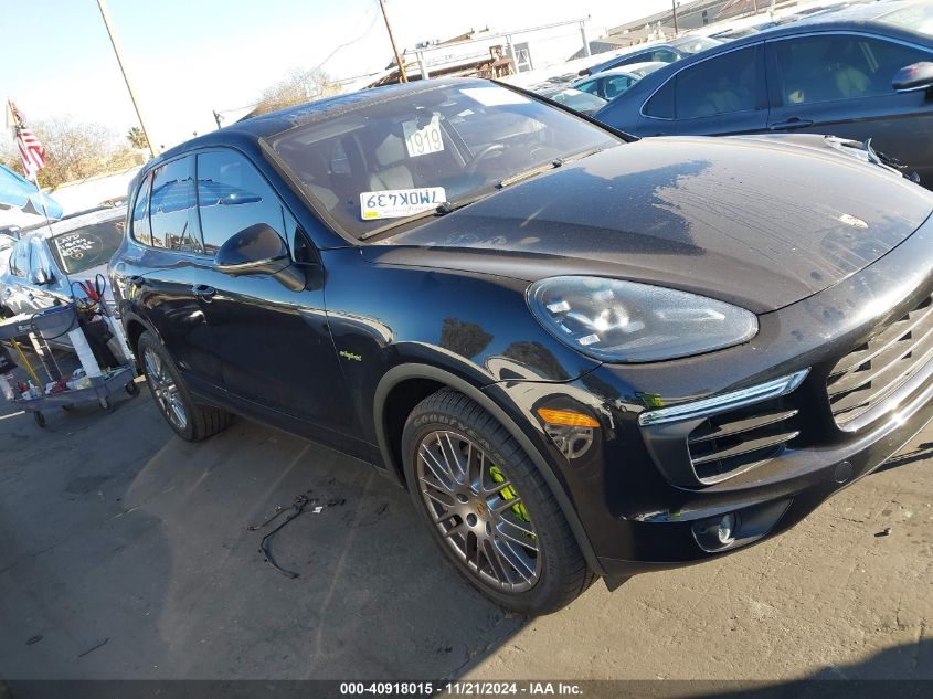 2016 Porsche Cayenne E-Hybrid S VIN: WP1AE2A21GLA59065 Lot: 40918015